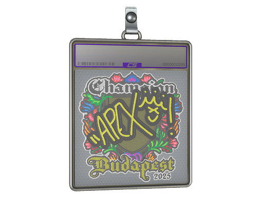 Sticker Slab apEX Embroidered, Champion Budapest 2025