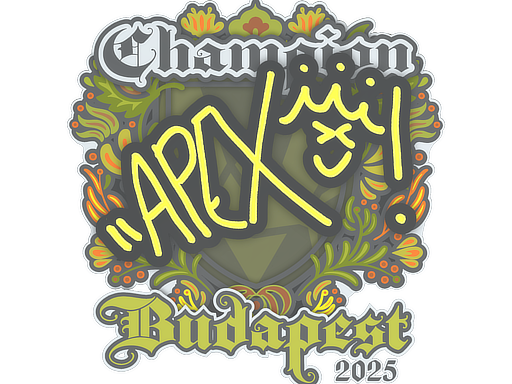 Sticker | apEX (Champion) | Budapest 2025