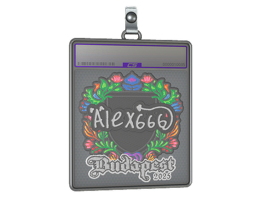Sticker Slab alex666 Embroidered Budapest 2025