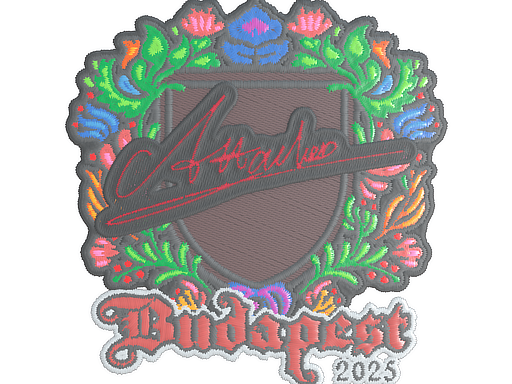 Sticker | Attacker (Embroidered) | Budapest 2025