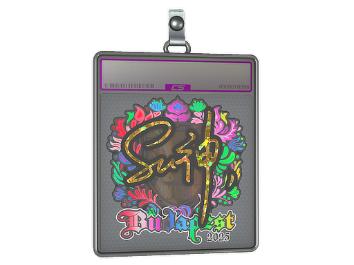 Sticker Slab C4LLM3SU3 Holo Budapest 2025