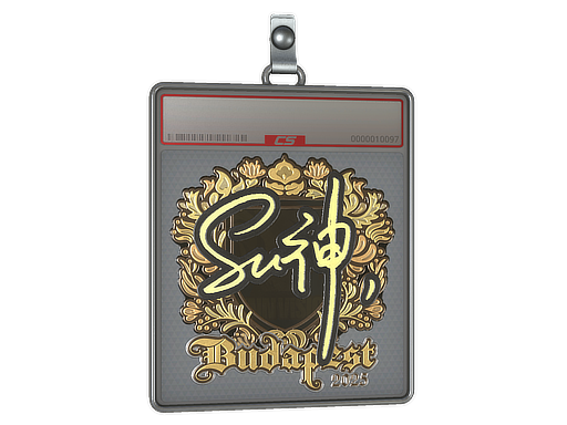 Sticker Slab C4LLM3SU3 Gold Budapest 2025