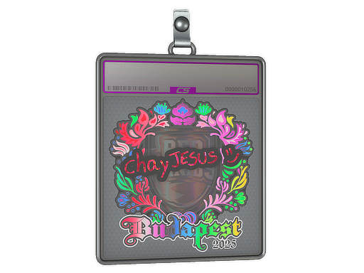 Sticker Slab chayJESUS Holo Budapest 2025