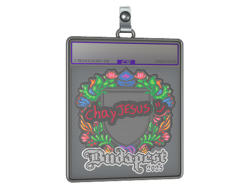 Sticker Slab chayJESUS Embroidered Budapest 2025
