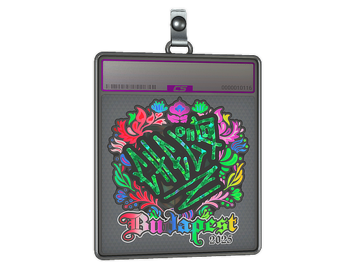 Sticker Slab chelo Holo Budapest 2025