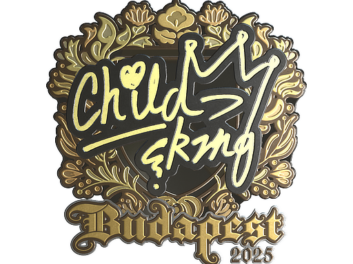 Sticker | ChildKing (Gold) | Budapest 2025