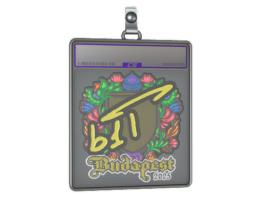 Sticker Slab b1t Embroidered Budapest 2025