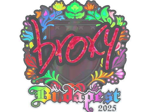 Sticker | broky (Holo) | Budapest 2025