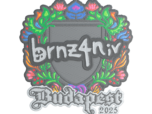Sticker | brnz4n (Embroidered) | Budapest 2025