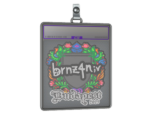 Sticker Slab brnz4n Embroidered Budapest 2025