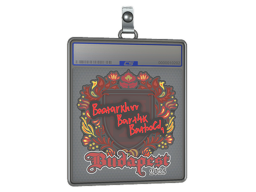 Sticker Slab Bart4k Budapest 2025