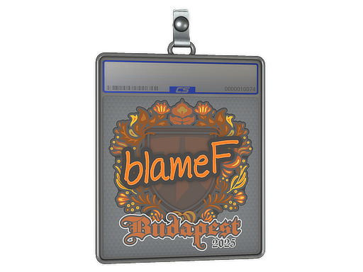 Sticker Slab blameF Budapest 2025