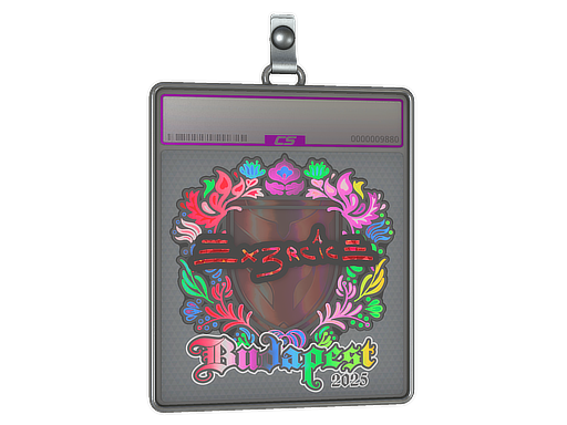 Sticker Slab Ex3rcice Holo Budapest 2025