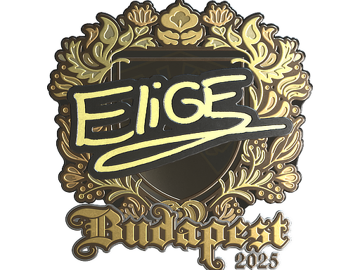 Sticker | EliGE (Gold) | Budapest 2025