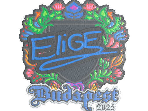 Sticker | EliGE (Embroidered) | Budapest 2025