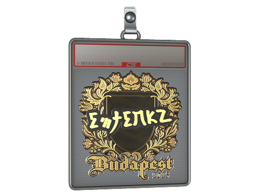 Sticker Slab ewjerkz Gold Budapest 2025