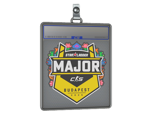 Sticker Slab StarLadder Budapest 2025