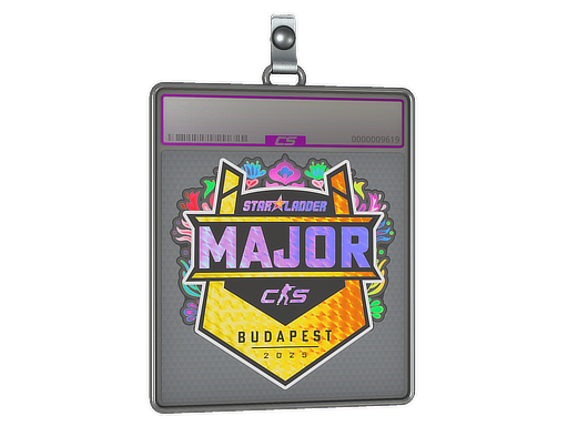 Sticker Slab StarLadder Holo Budapest 2025