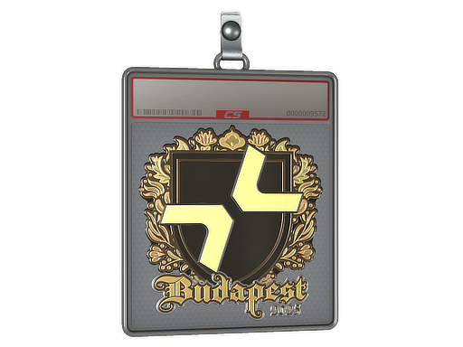 Sticker Slab PARIVISION Gold Budapest 2025