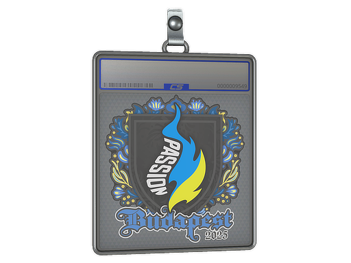 Sticker Slab Passion UA Budapest 2025