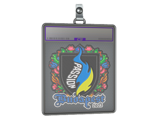 Sticker Slab Passion UA Embroidered Budapest 2025