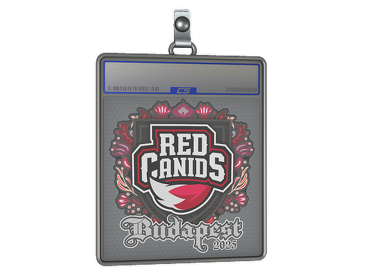 Sticker Slab RED Canids Budapest 2025