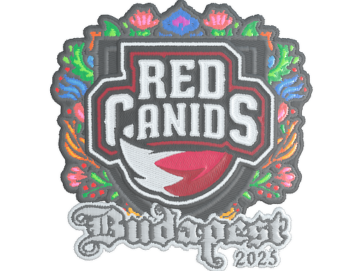 Sticker | RED Canids (Embroidered) | Budapest 2025