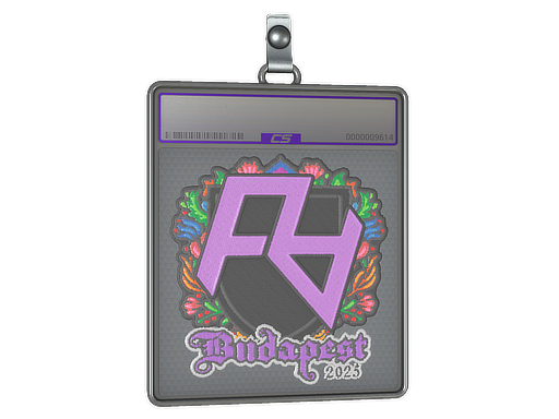 Sticker Slab Rare Atom Embroidered Budapest 2025