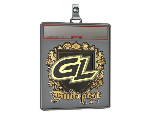 Sticker Slab GamerLegion Gold Budapest 2025