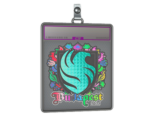 Sticker Slab Falcons Holo Budapest 2025