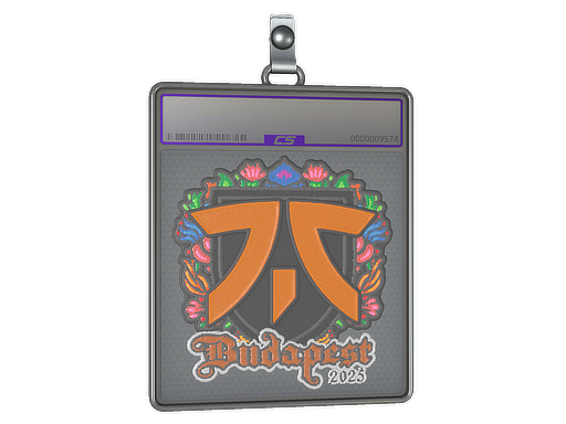 Sticker Slab fnatic Embroidered Budapest 2025