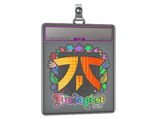 Sticker Slab fnatic Holo Budapest 2025