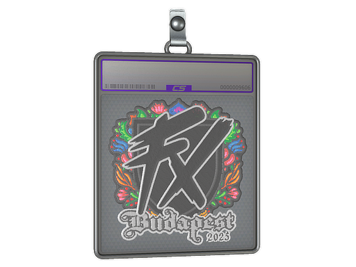 Sticker Slab Fluxo Embroidered Budapest 2025