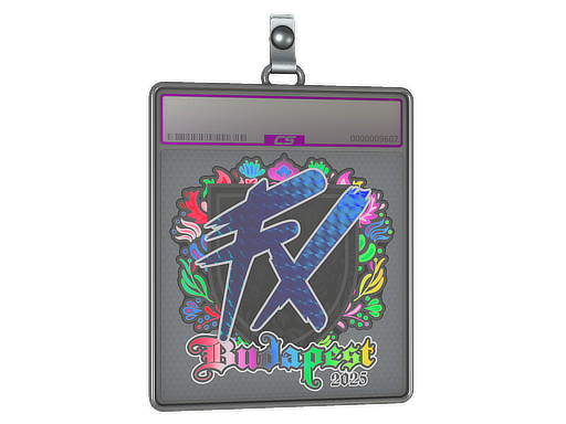 Sticker Slab Fluxo Holo Budapest 2025