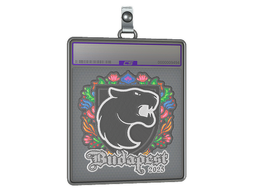 Sticker Slab FURIA Embroidered Budapest 2025