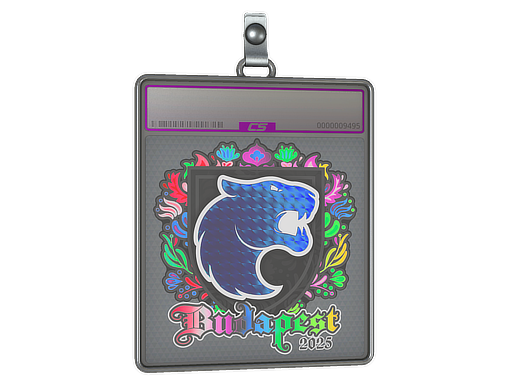 Sticker Slab FURIA Holo Budapest 2025