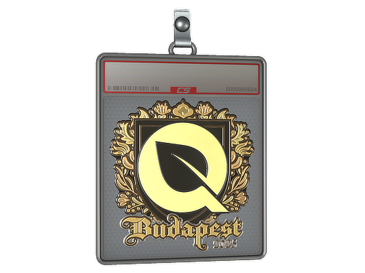 Sticker Slab FlyQuest Gold Budapest 2025