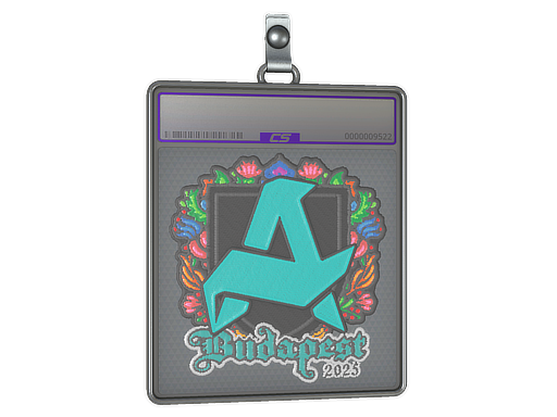 Sticker Slab Aurora Embroidered Budapest 2025