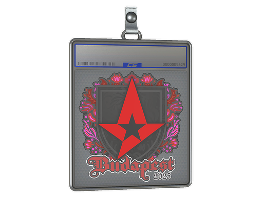 Sticker Slab Astralis Budapest 2025