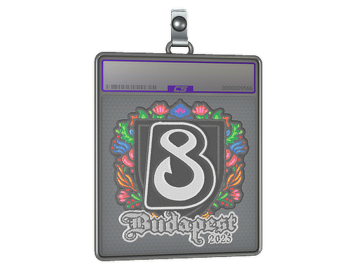 Sticker Slab B8 Embroidered Budapest 2025