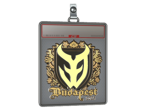 Sticker Slab 3DMAX Gold Budapest 2025