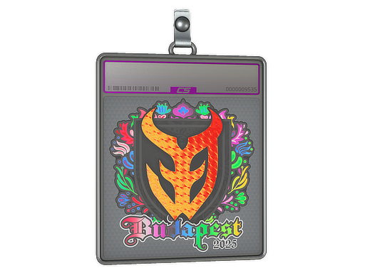 Sticker Slab 3DMAX Holo Budapest 2025