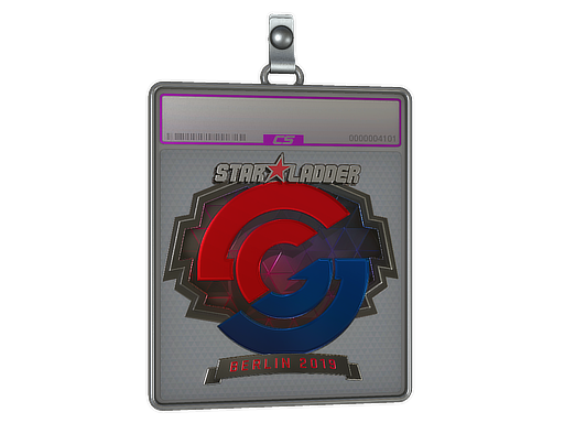 Sticker Slab Syman Gaming Foil Berlin 2019