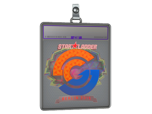 Sticker Slab Syman Gaming Holo Berlin 2019