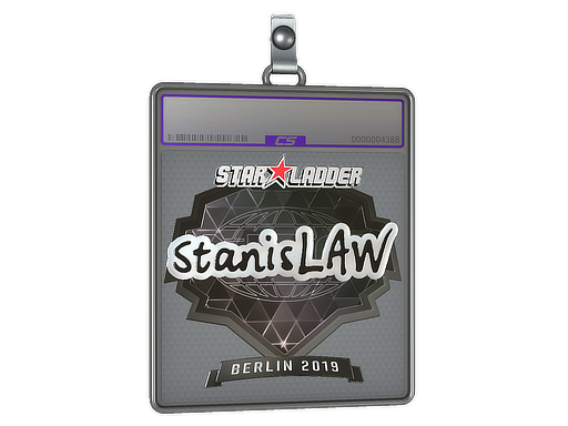 Sticker Slab stanislaw Foil Berlin 2019