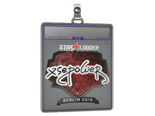 Sticker Slab xsepower Foil Berlin 2019