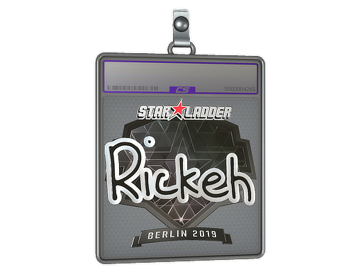 Sticker Slab Rickeh Foil Berlin 2019