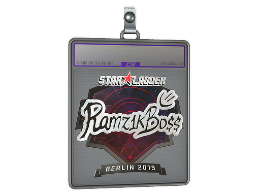 Sticker Slab Ramz1kBO$$ Foil Berlin 2019