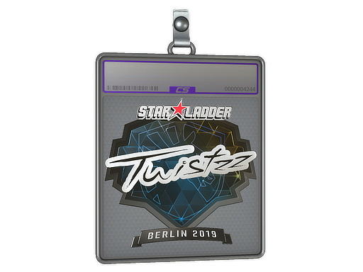 Sticker Slab Twistzz Foil Berlin 2019