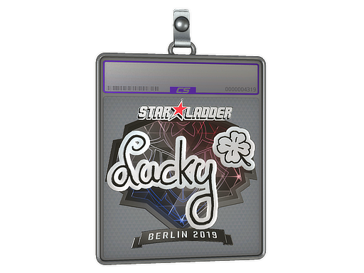 Sticker Slab Lucky Foil Berlin 2019